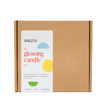 Marzou Gift box Glowing Candle Trio Gift box