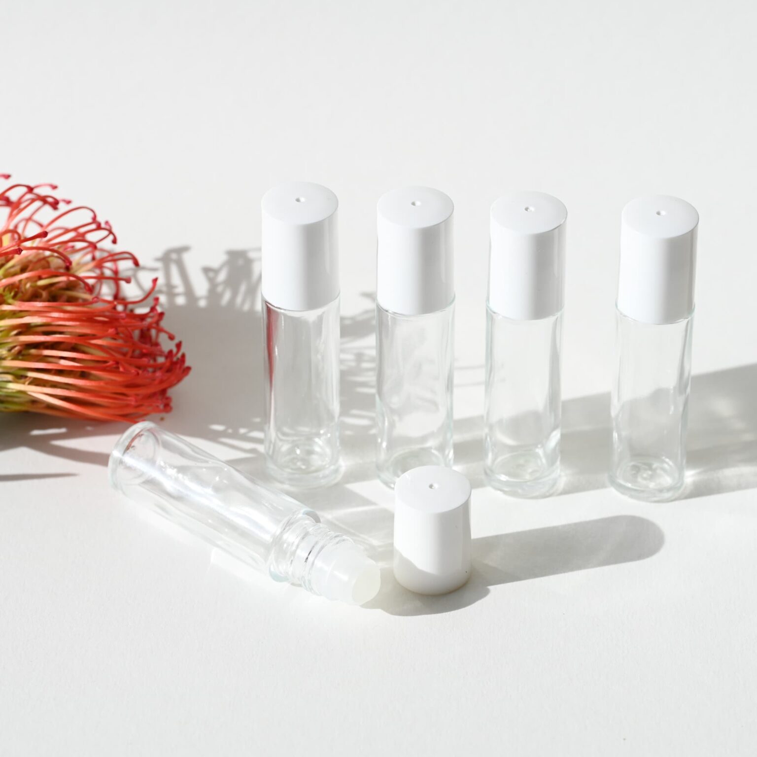 Roll-on fles 10 ml doorzichtig — Groeikruid