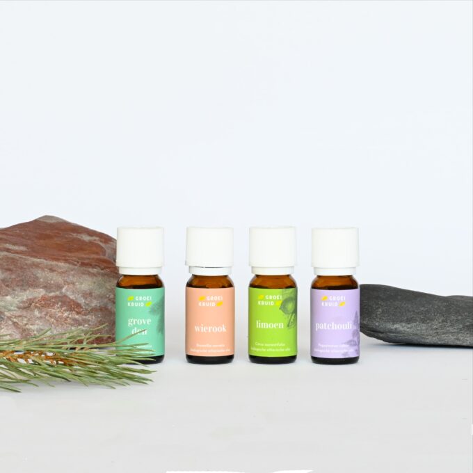 Groeikruid botanicals kit - Essential oil set